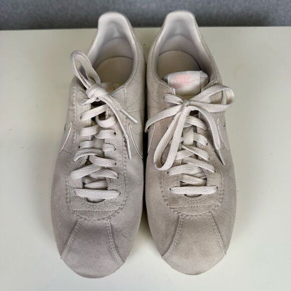 Nike Classic Cortez Suede Desert Beige AA3839-003 Womens Size 9.5 Shoes Sneakers - Picture 2 of 8